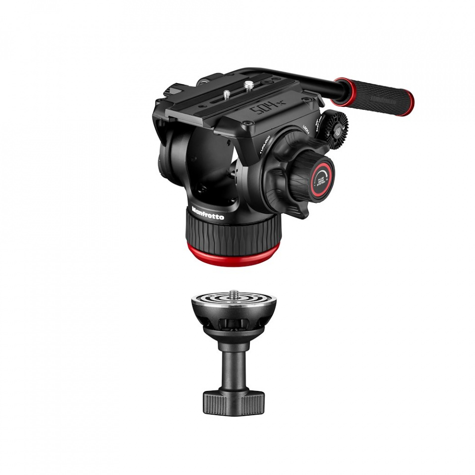 MANFROTTO ROTULE VIDEO FLUIDE ET TREPIED MVK504XTWINMA – Abchir